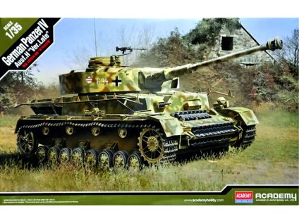Model Kit tank ACADEMY 13528 - German Panzer IV Ausf.H "Ver.Late" (1:35)