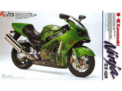 Model Kit motorka TAMIYA 14084 - Kawasaki Ninja ZX-12R Street 1999 (1:12)
