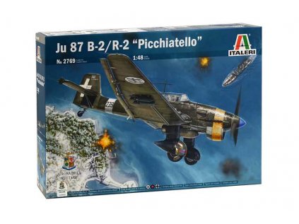1328 model kit lietadlo italeri 2769 ju 87 b 2 r 2 picchiatello 1 48
