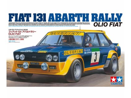 Model Kit auto TAMIYA 20069 - Fiat 131 Abarth Rally Olio (1:20)