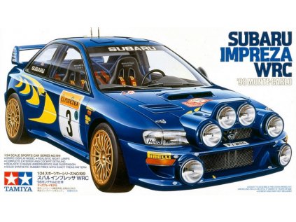 Model Kit auto TAMIYA 24199 - Subaru Impreza WRC '98 Monte-Carlo (1:24)