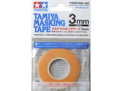 Maskovacia páska 3mm/18m TAMIYA 87208
