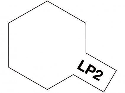 LP-2 White 10ml TAMIYA Lacquer - Lesklá biela