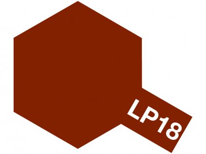 LP-18 Dull Red 10ml TAMIYA Lacquer - Tupá červená