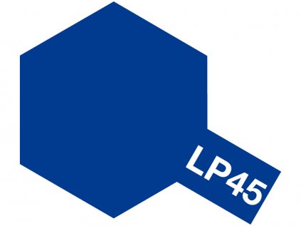 LP-45 Racing Blue gloss 10ml TAMIYA Lacquer - Lesklá pretekárska modrá