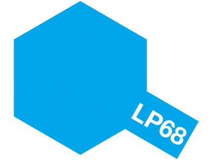 LP-68 Clear Blue 10ml TAMIYA Lacquer - Priehľadná modrá