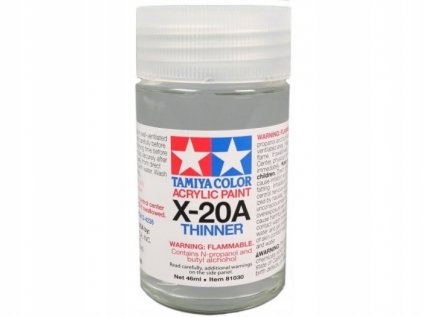 X-20A Thinner 46ml TAMIYA Acrylic - riedidlo