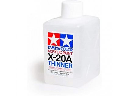tamiya x20 a acrylic thinner 250ml 81040tamiya 81040