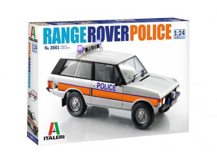 1394 model kit auto italeri 3661 police range rover 1 24