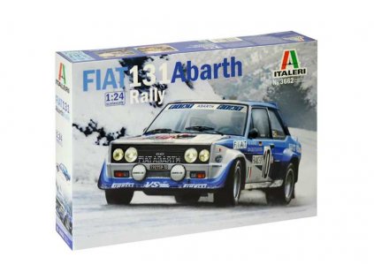 1403 model kit auto italeri 3662 fiat 131 abarth rally 1 24