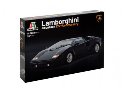 1409 model kit auto italeri 3684 lamborghini countach 25th anniversary 1 24