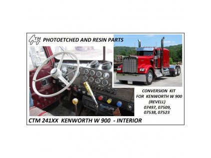 ctm 24102 kenworth w900 interior