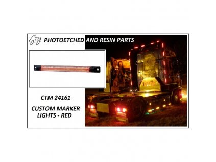 ctm 24161 custom led marker lights red