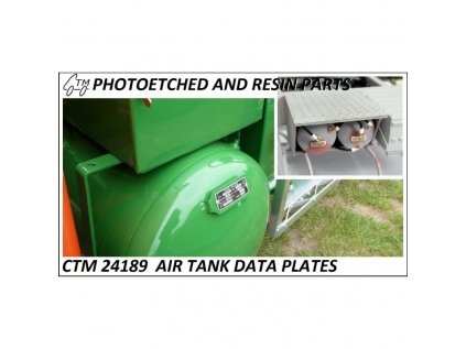 ctm 24189 air tank data plates