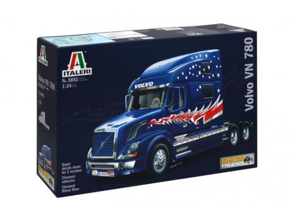 1499 model kit truck italeri 3892 volvo vn 780 1 24