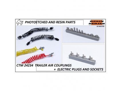 ctm 24234 trailer air couplings and electric plugs and sockets