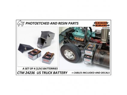 ctm 24236 us truck battery 4 pieces