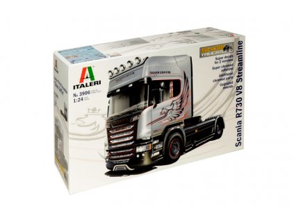 1526 model kit truck italeri 3906 scania r730 streamline 4x2 1 24