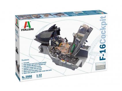 Model Kit kokpit 2990 F 16 Cockpit 1 12 a138221814 10374