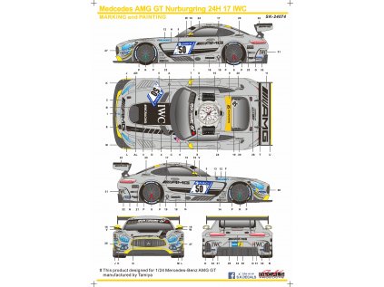 AMG GT Nurburgring 24H 17 HTP Instruction