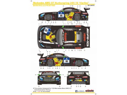 AMG GT Haribo Instruction