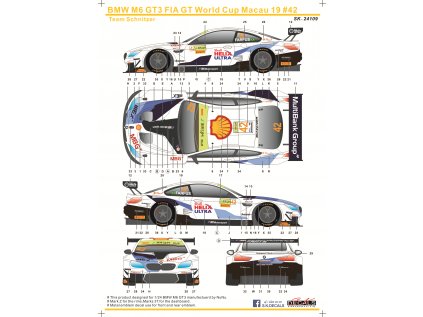 M6 GT3 Macau Guia 2019 Team Schnitzer Instruction