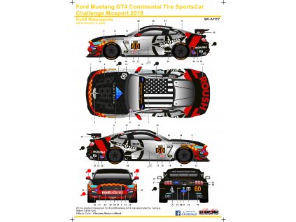 Ford Mustang GT4 Continental Tire SportsCar Challenge Mosport 2018 KohR Motorsports Instruction