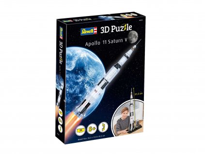 3D Puzzle REVELL 00250 Apollo 11 Saturn V a141439614 10374