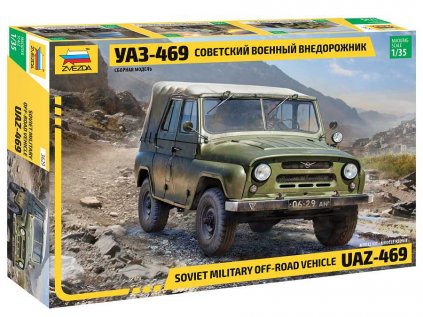 Model kit military 3629 UAZ 469 Soviet 4WD off road vehicle 1 35 a137206540 10374