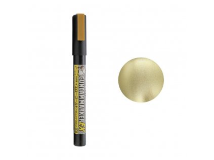Fixa Gundam Marker EX Yellow Gold GUNZE XGM08 - lesklá metalická zlatá