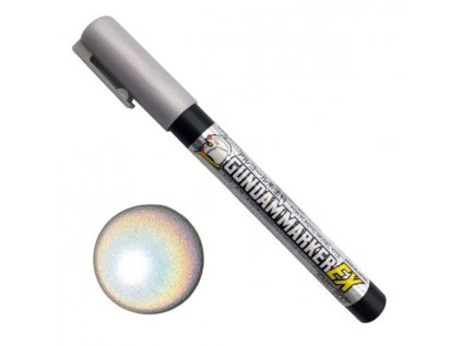 Fixa Gundam Marker EX Moonlight Butterfly Hologr Silver GUNZE XGM201 - holografický efekt