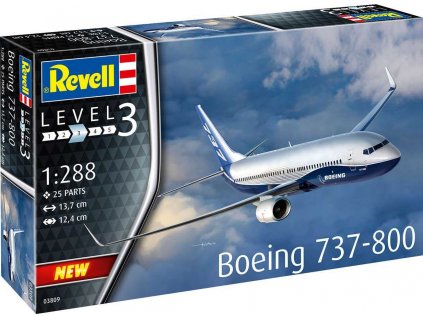 Plastic ModelKit letadlo 03809 Boeing 737 800 1 288 a137253855 10374