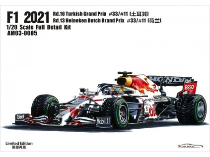 Resinový model formula ALPHA MODEL AM03-0005 - Red Bull RB16B Limited Edition (1:20)