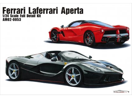 Resinový model auto ALPHA MODEL AM02-0053 - Ferrari Laferrari Aperta (1:24)