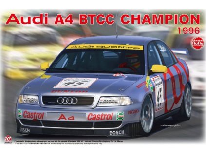 Model Kit auto NUNU PN24035 - Audi A4 quattro 1996 BTCC Champion (1:24)