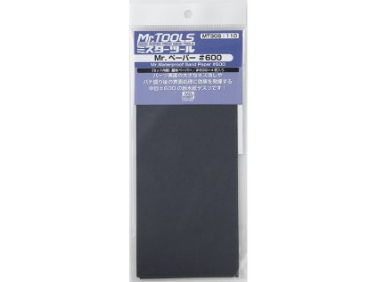 Mr. Waterproof Sand Paper GUNZE mt305 - 4x vodeodolný šmirgel (600)