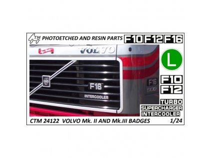 ctm 24122 volvo f series mkii and mkiii badges