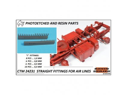 ctm 24231 straight fittings for air lines