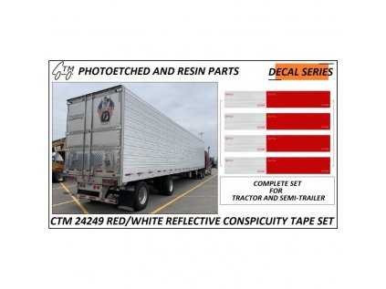 ctm 24249 redwhite conspicuity tape set
