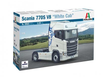 Model Kit truck 3965 Scania S770 V8 White Cab 1 35 a145027183 10374