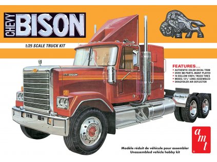 Plastový model kamion AMT 1390 - Chevrolet Bison (1:25)