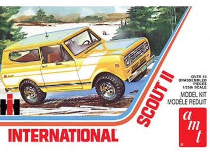 Model Kit auto AMT 1248 - International Harvester Scout II Truck (1:25)