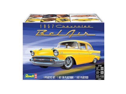 Plastic ModelKit MONOGRAM auto 4551 57 Chevy Bel Air 1 25 a138144760 10374