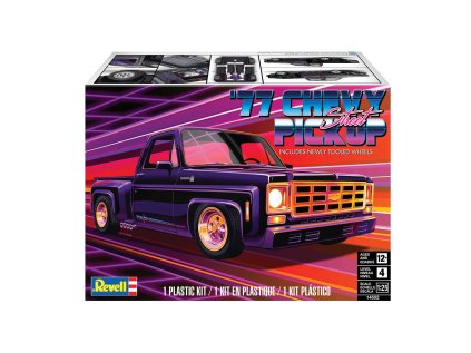 Plastic ModelKit MONOGRAM auto 4552 76 Chevy Squarebody Street Truck 1 24 a138144769 10374