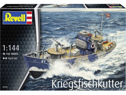 Plastic ModelKit lod 05242 KFK Kriegsfischkutter 1 144 a146313794 10374