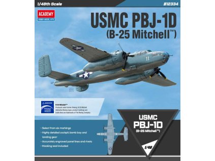 Model Kit letadlo 12334 USMC PBJ 1D B 25 Mitchell 1 48 a148746486 10374