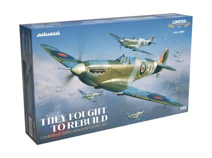 Plastový model lietadlo EDUARD 11180 - THEY FOUGHT TO REBUILD DUAL COMBO 1/48