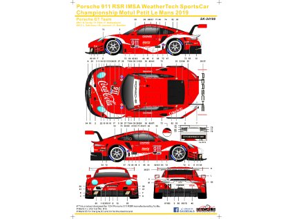 Porsche 911 RSR IMSA WeatherTech SportsCar Championship Motul Petit Le Mans 2019 Porsche GT Team Instruction