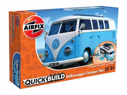 185 quick build auto airfix j6024 vw camper van modra