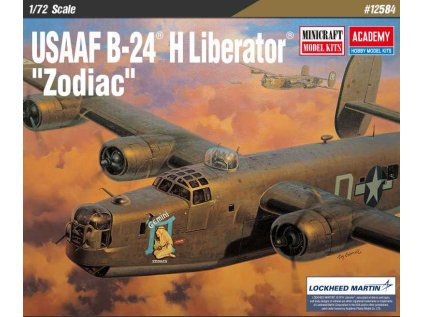 Model Kit letadlo 12584 USAAF B 24H Liberator Zodiac 1 72 a148746516 10374